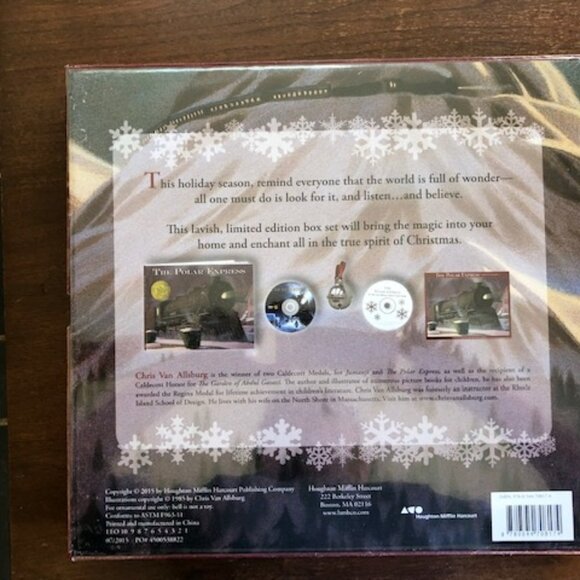 THE POLAR EXPRESS 30th Anniversary Holiday Gift DVD Book & Bell - Picture 9 of 9